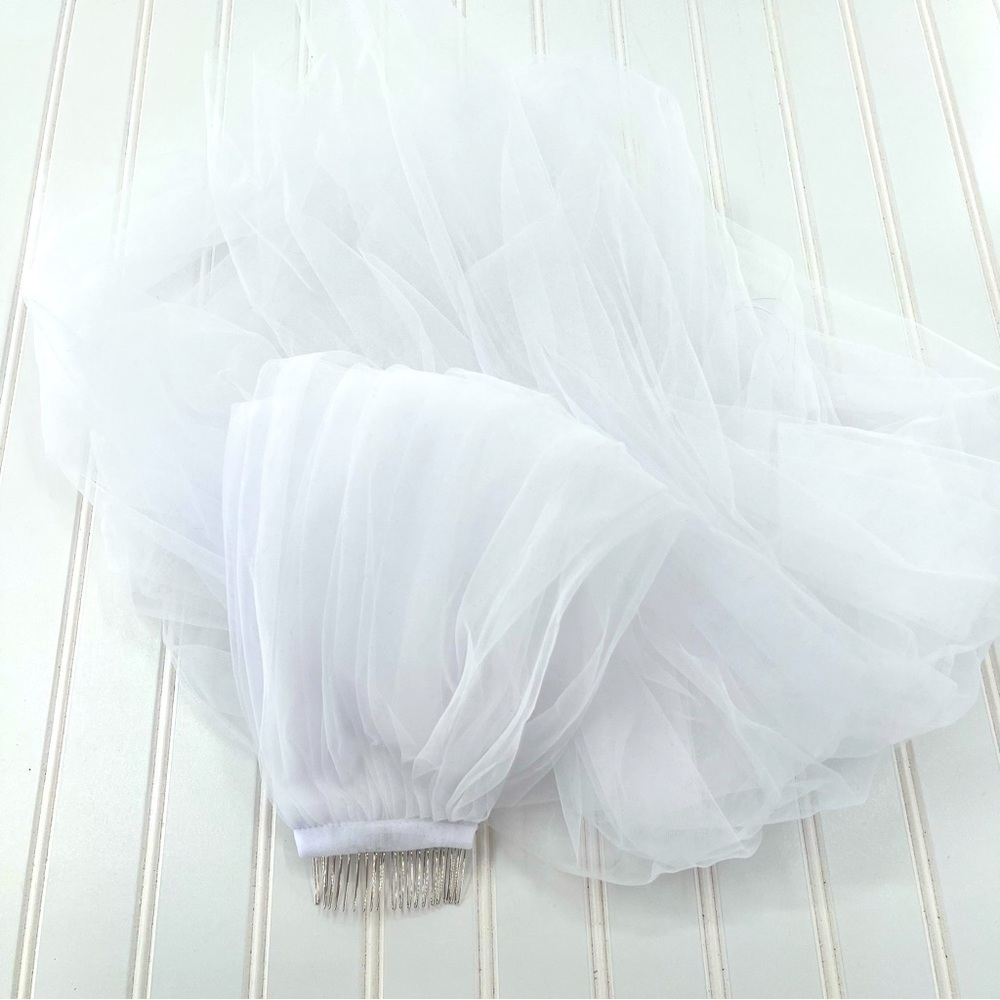 Wedding Veil White Cathedral Length